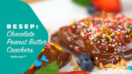 Resep Chocolate Peanut Butter Crackers