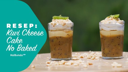 Resep Kiwi Cheese Cake No Baked
