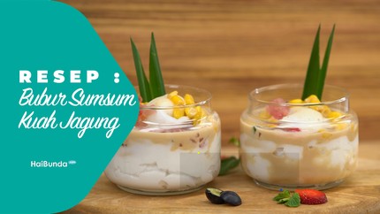 Resep Bubur Sumsum Kuah Jagung