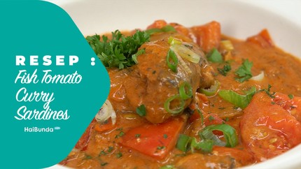 Resep Fish Tomato Curry Sardines
