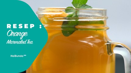 Resep Orange Marmalade Tea