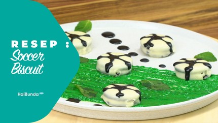 Resep Soccer Biscuit