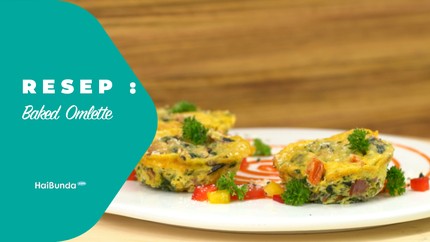 Resep Baked Omelette