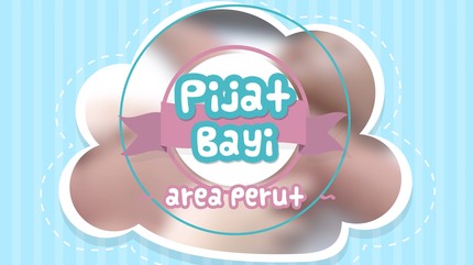 Pijat Bayi di Perut Untuk Kurangi Masalah Pencernaan